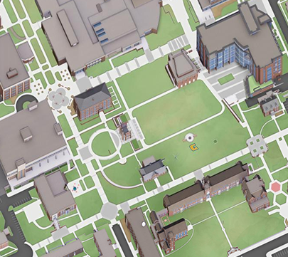 使用我们的交互式3D地图来定位澳门新葡京娱乐城网址的建筑, 停车场, 活动场所, 餐厅, 兴趣点, 查塔努加景点, 校园建设, 安全, 可持续性, 技术, 卫生间, 学生资源, 和更多的. 每个指标都有一个描述, 资产的图像, 院系(如适用), address, 及楼宇编号(如适用).